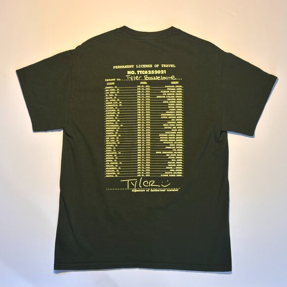 Tyler, The Creator 2022 Tour Shirt - Picture 2 of 3